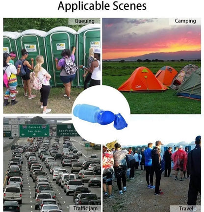 Expandable Portable Emergency Travel Urinal